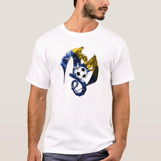 Drake av Bosnien Tee Shirt (Framsida)