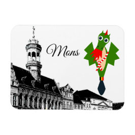 Drake av Mons, karaktär av Doudou ducasse Magnet
