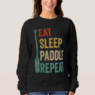 Drake Båt Racing Tävling Paddle Båt Äta Sova Paddl T Shirt