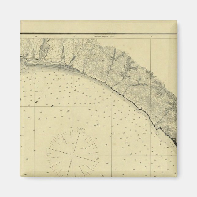 Drake Bay, Kalifornien Magnet (Framsidan)
