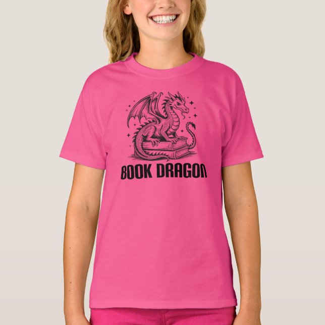 Drake Bok, Fantasy Läsare T Shirt (Framsida)