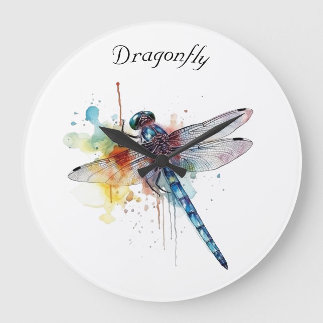 Drake Dreamscape, anpassad Stor Klocka (Framsida)