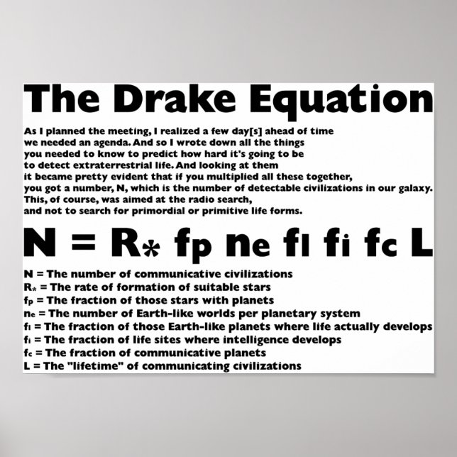 Drake_Ekvation Poster (Framsidan)