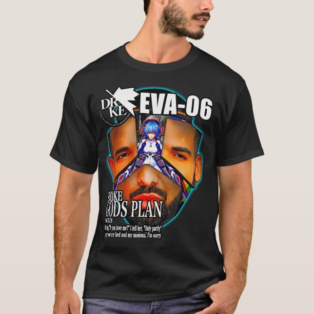 Drake Evangelion T Shirt (Framsida)