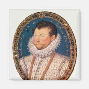 Drake för herr Francis, 1581 Magnet