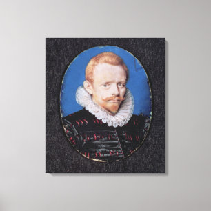 Drake för herr Francis Canvastryck