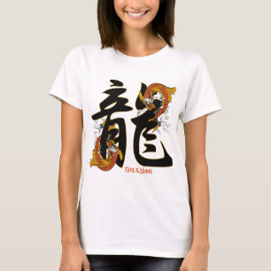 Drake för KanjiKoi fisk Tee Shirt
