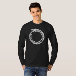 Drake för Ouroboros skjortavit som äter T-shirt
