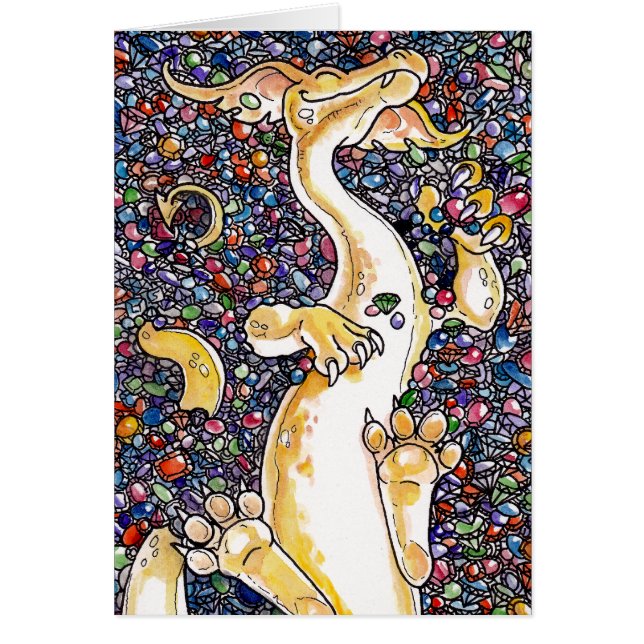 Drake förråd hälsningskort (Framsidan)