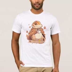 Drake I En Filtskjorta, Skäggagamen Pumpa  T Shirt