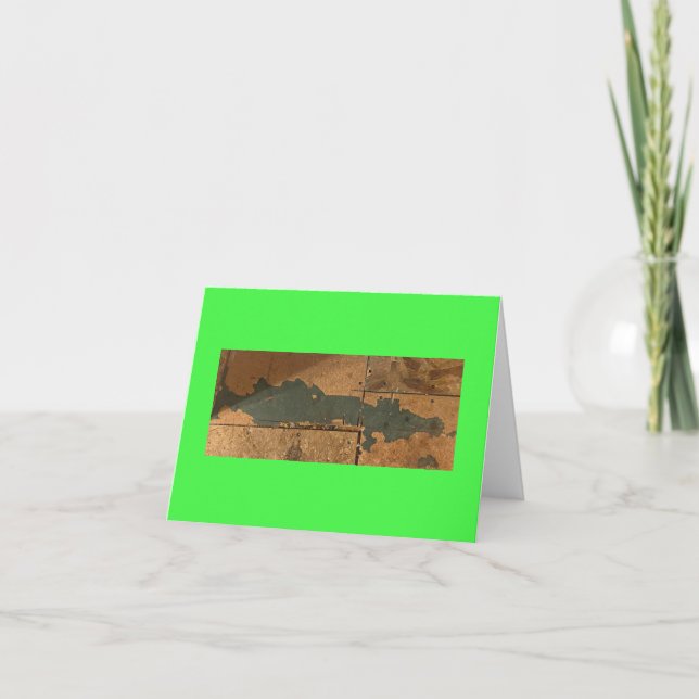Drake 🐉 I Golvtiljorna Tack Kort (Framsida)