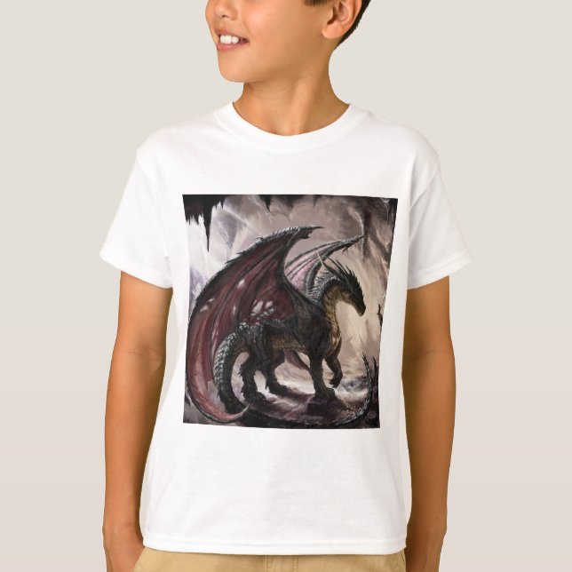 Drake i grotta t shirt (Framsida)