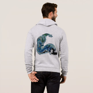 Drake i vågorna – Abstrakt havsenergi T Shirt