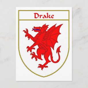 Drake Jackar Arm/Familjevila Vykort