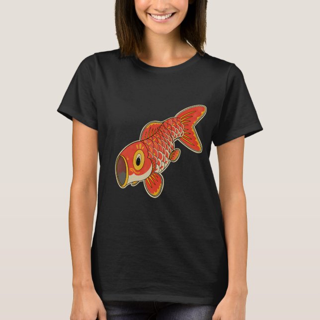 drake koi fisk t shirt (Framsida)