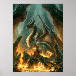 DRAKE MAGE av Kerem Beyit Poster