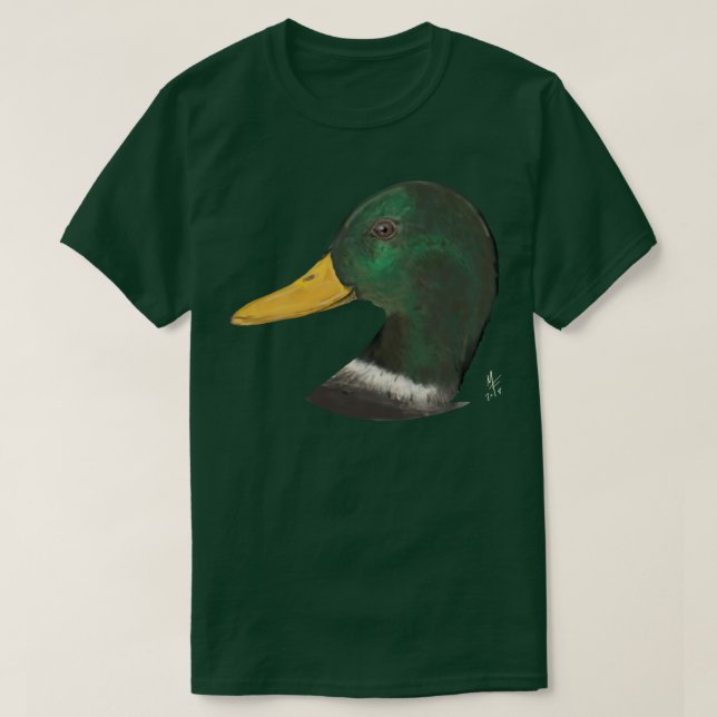 Drake Mallard Anka T Shirt (Design framsida)