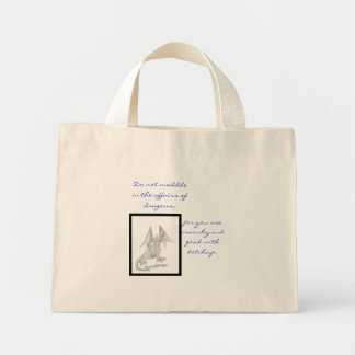 drake och ketchup mini tygkasse