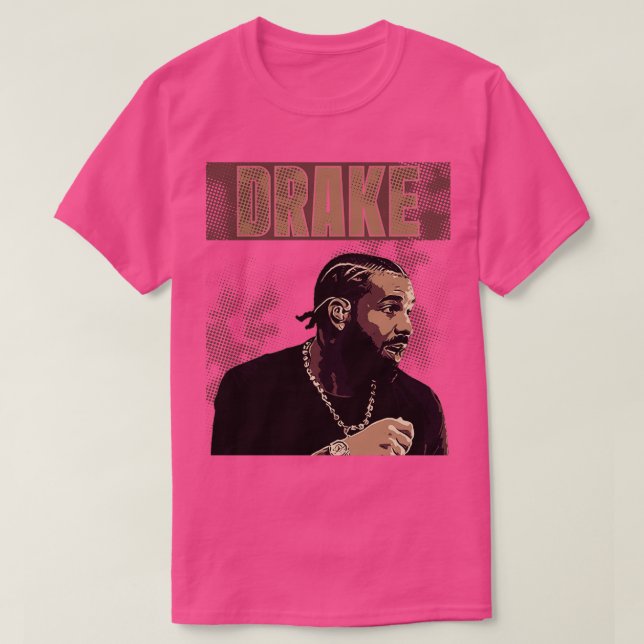 Drake Rapper T Shirt (Design framsida)