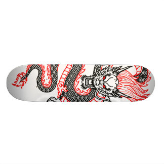 Drake: Rött pricka Mini Skateboard Bräda 18,5 Cm