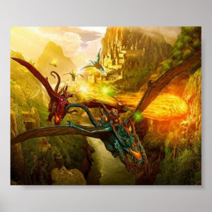 drake-ryttare-vid-andreas-adamek poster
