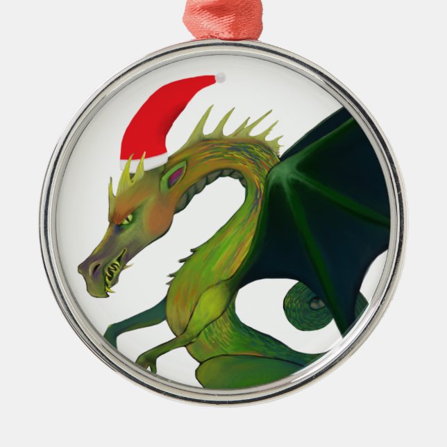 Drake Santa Julgransprydnad Metall (Framsidan)