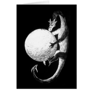 Drake skatt hälsningskort