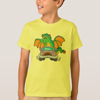Drake som kör en bil! T-skjorta Tee Shirt