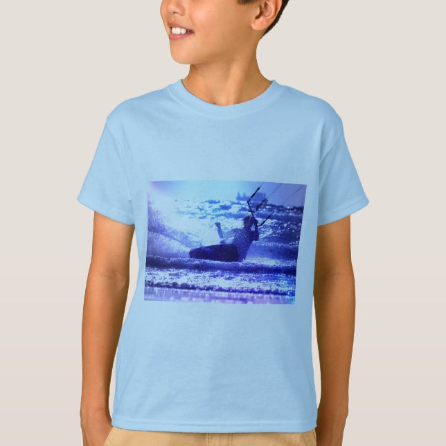 Drake som surfar barnT-tröja Tee Shirt (Framsida)