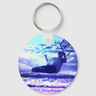 Drake som surfar Keychain Nyckelring