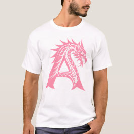 Drake Stiliserad Bokstav A, Drake Alfabet, Monogra T Shirt