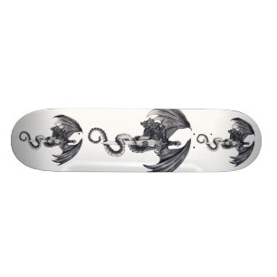 Drake- & svärdSkateboard Mini Skateboard Bräda 18,7 Cm