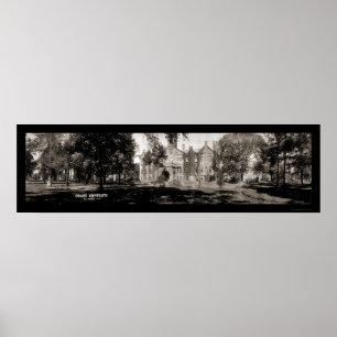 Drake Universiteten IA Foto 1914 Poster