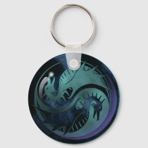 Drake Yin Yang Nyckelring