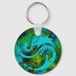Drake Yin Yang Nyckelring