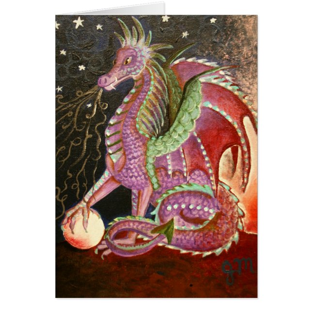 Drakeandedräkt Hälsningskort (Framsidan)