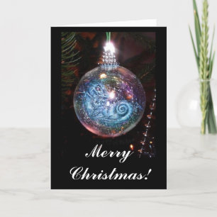DrakeBaubleblått Helgkort