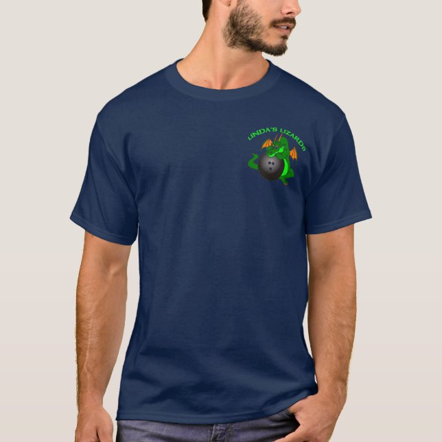 Drakebowlinglogotyp 4 kopierar, tee (Framsida)