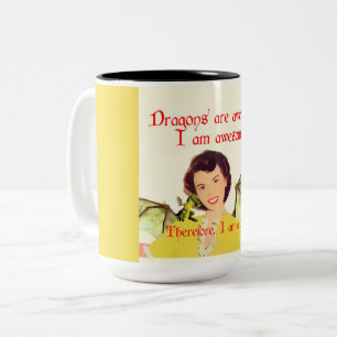 Drakedam Två-Tonad Mugg