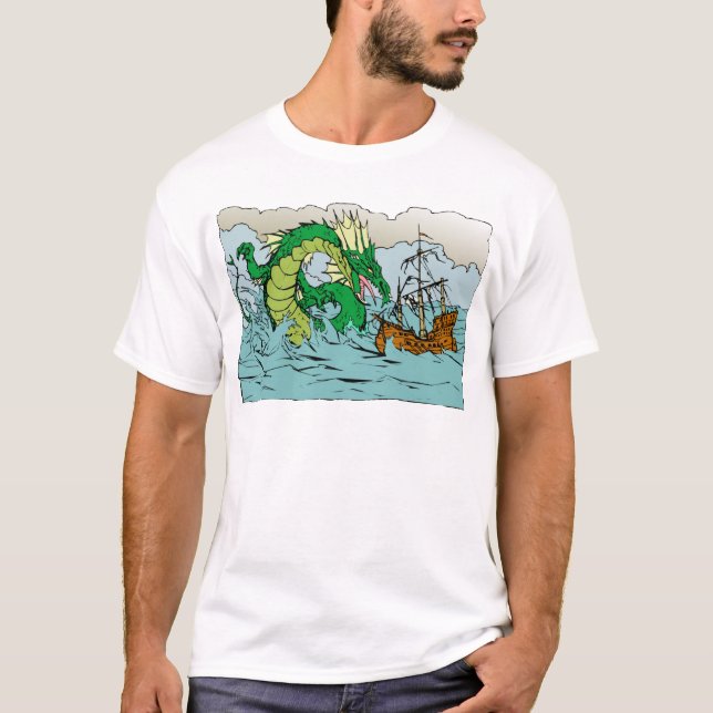Drakedesign 37 t shirt (Framsida)