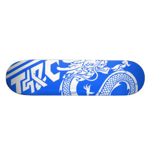 DrakedrakeSkateboard (blått) Mini Skateboard Bräda 18,5 Cm