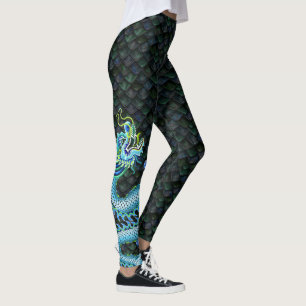 Drakefartyg som lägger benen på ryggen den stora leggings