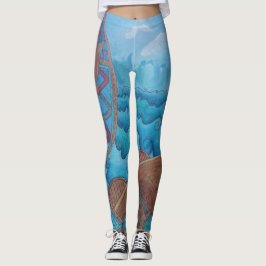 Drakefartygdamasker Leggings