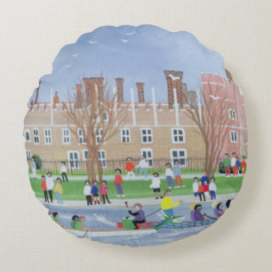 Drakefartygtävla på den Hampton domstolen 1993 Rund Kudde