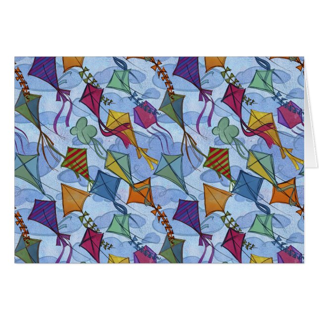 Drakefestival Hälsningskort (Framsidan Horizontal)