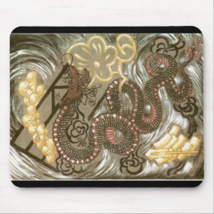 .: Drakefölje:. Mousepad Musmatta