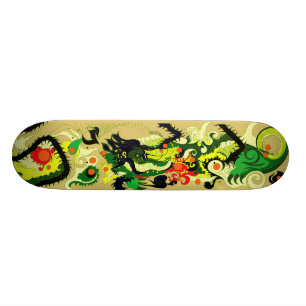 Drakehåla (Parchment) Mini Skateboard Bräda 18,7 Cm