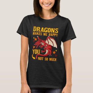 Drakehuvud Roligt Sött Fantasiväsen 3 T Shirt