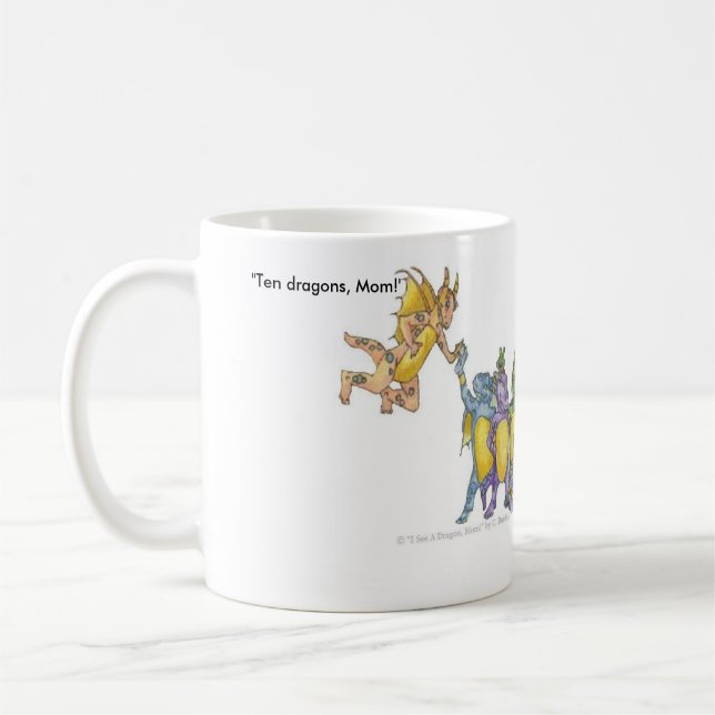 Drakekaffekopp Kaffemugg (Vänster)
