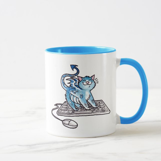 Drakekattunge Mugg (Höger)